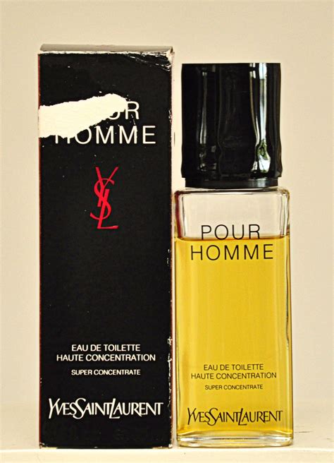 ysl l homme vintage|ysl pour homme bottle identification.